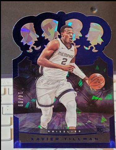 Xavier Tillman [Crystal Blue] #87