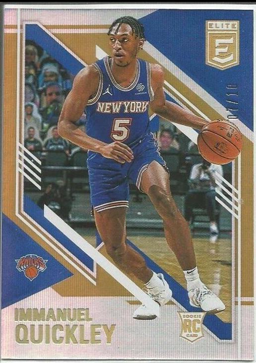 Immanuel Quickley [Gold] #123