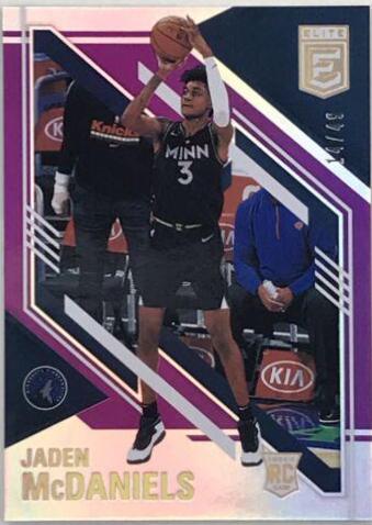 Jaden McDaniels [Purple] #139