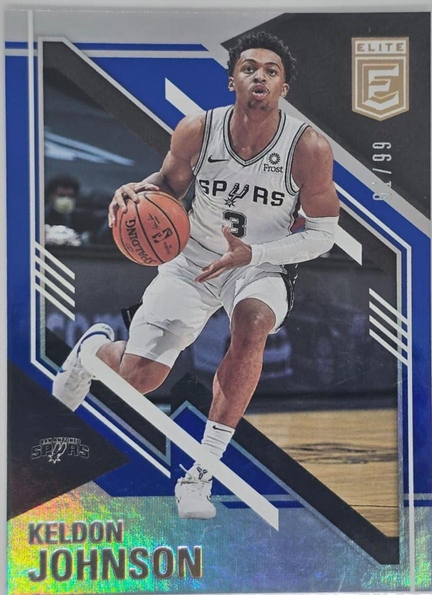 Keldon Johnson [Blue] #87