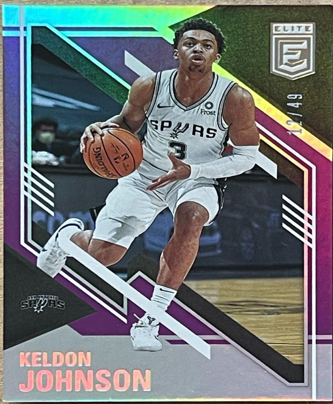 Keldon Johnson [Purple] #87