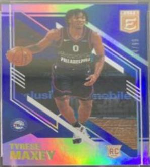 Tyrese Maxey [Blue] #110