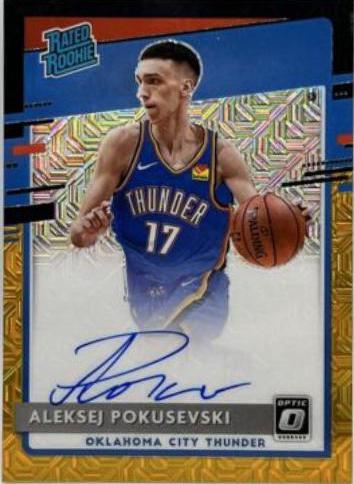 Aleksej Pokusevski [Autograph Choice Black Gold] #167