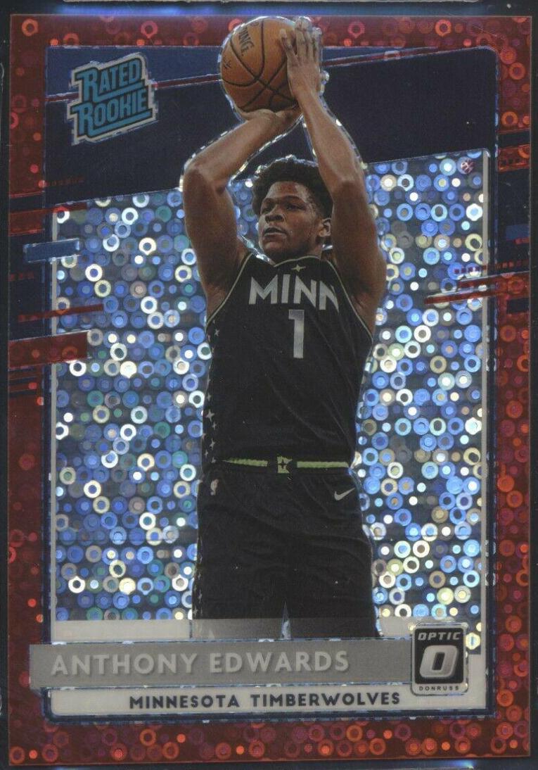 Anthony Edwards [Fast Break Red] #151