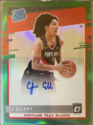 CJ Elleby [Autograph Green] #195
