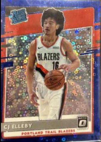 CJ Elleby [Fast Break Blue] #195