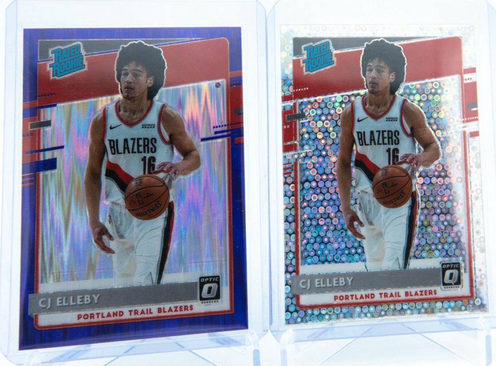 CJ Elleby [Fast Break Purple] #195