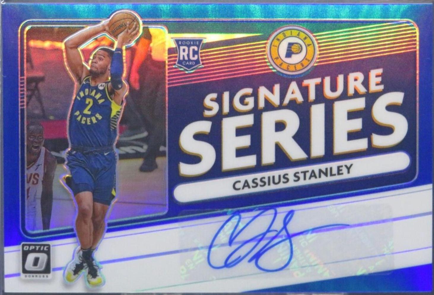 Cassius Stanley [Autograph Blue] #199