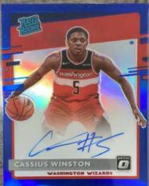 Cassius Winston [Autograph Blue] #198