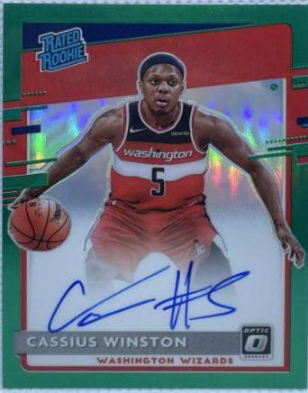 Cassius Winston [Autograph Green] #198