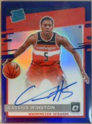Cassius Winston [Autograph Purple] #198
