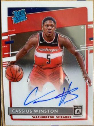 Cassius Winston [Autograph] #198