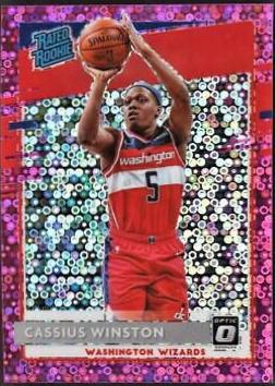 Cassius Winston [Fast Break Pink] #198