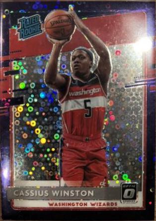 Cassius Winston [Fast Break Purple] #198