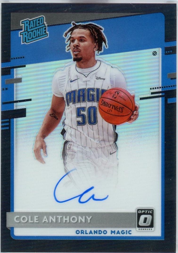 Cole Anthony [Autograph Choice Black Gold] #165