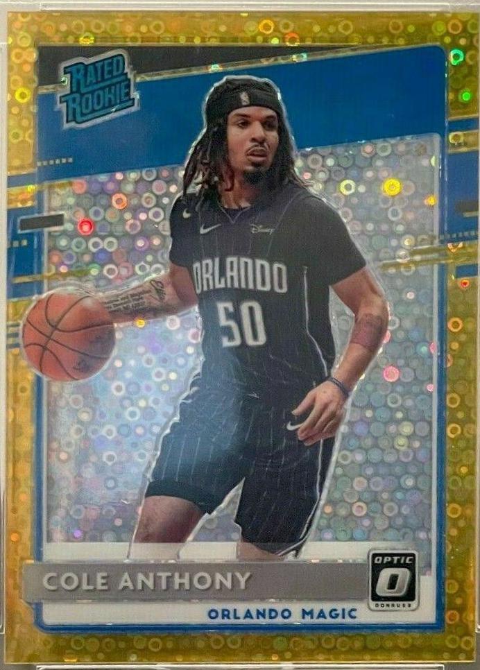 Cole Anthony [Fast Break Gold] #165