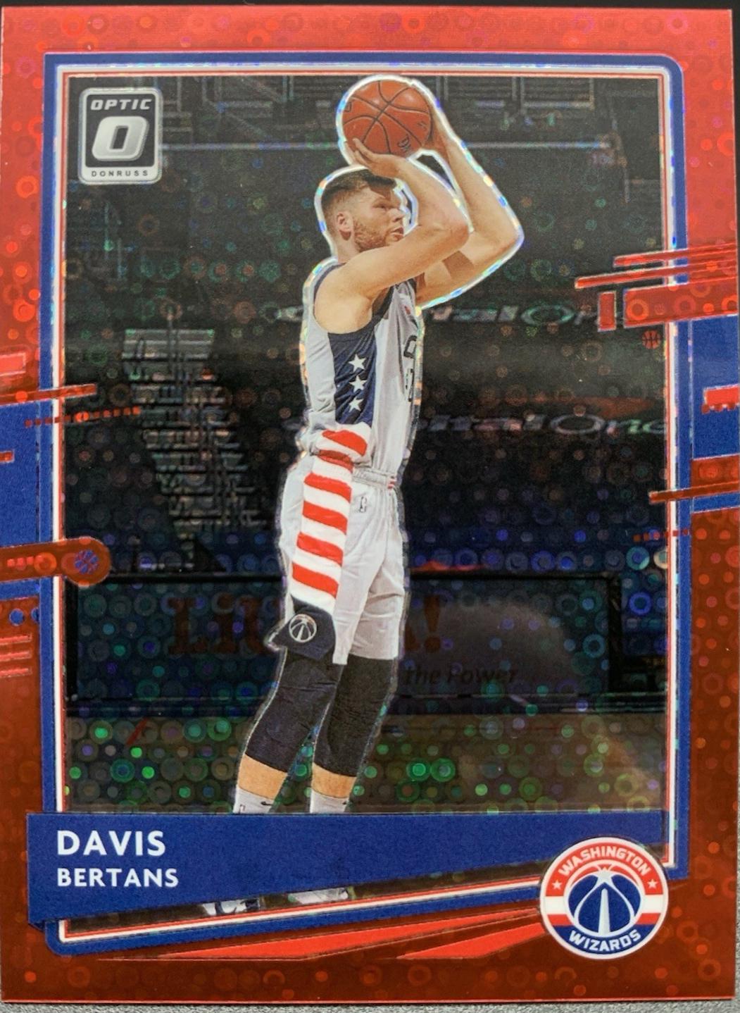 Davis Bertans [Fast Break Red] #141