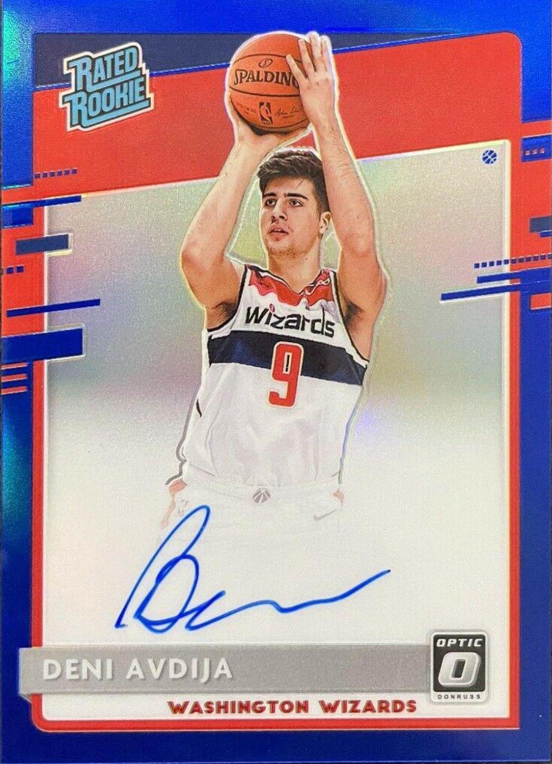Deni Avdija [Autograph Blue] #159