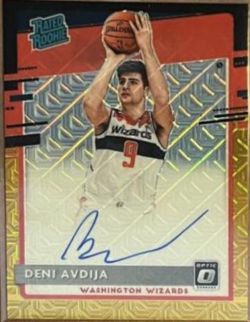Deni Avdija [Autograph Choice Black Gold] #159