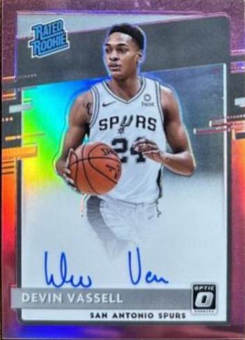 Devin Vassell [Autograph Pink] #161