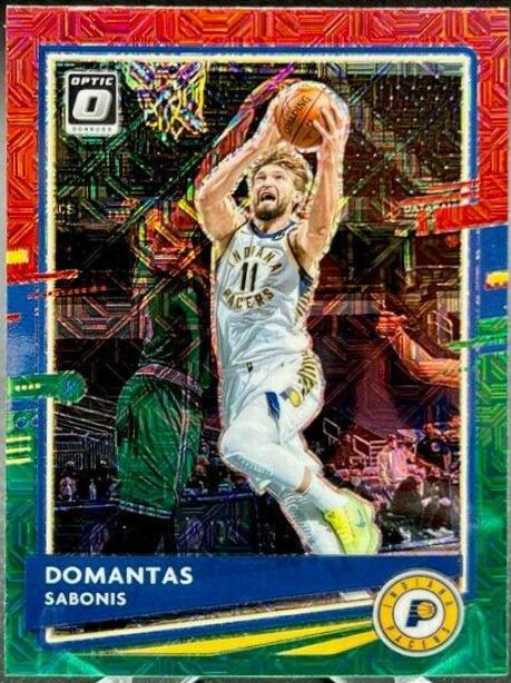 Domantas Sabonis [Choice Red Green] #142