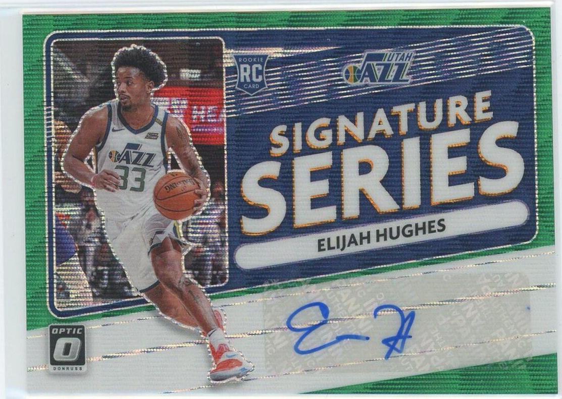 Elijah Hughes [Autograph Green] #192