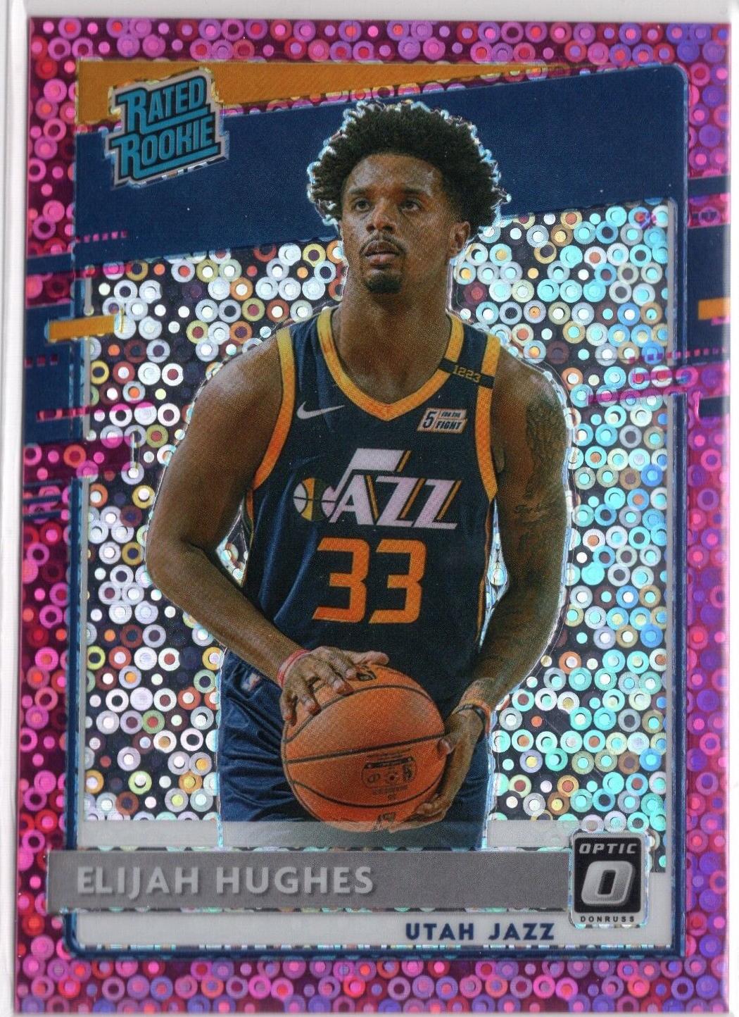 Elijah Hughes [Fast Break Pink] #192