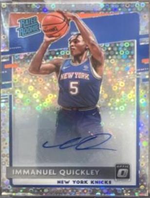 Immanuel Quickley [Autograph Fast Break] #175