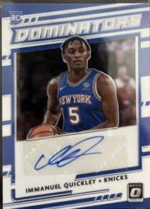 Immanuel Quickley [Autograph Gold] #175