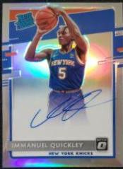 Immanuel Quickley [Autograph Holo] #175