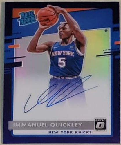 Immanuel Quickley [Autograph Purple] #175