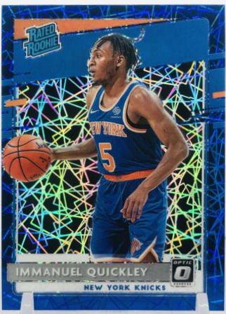 Immanuel Quickley [Blue Velocity] #175