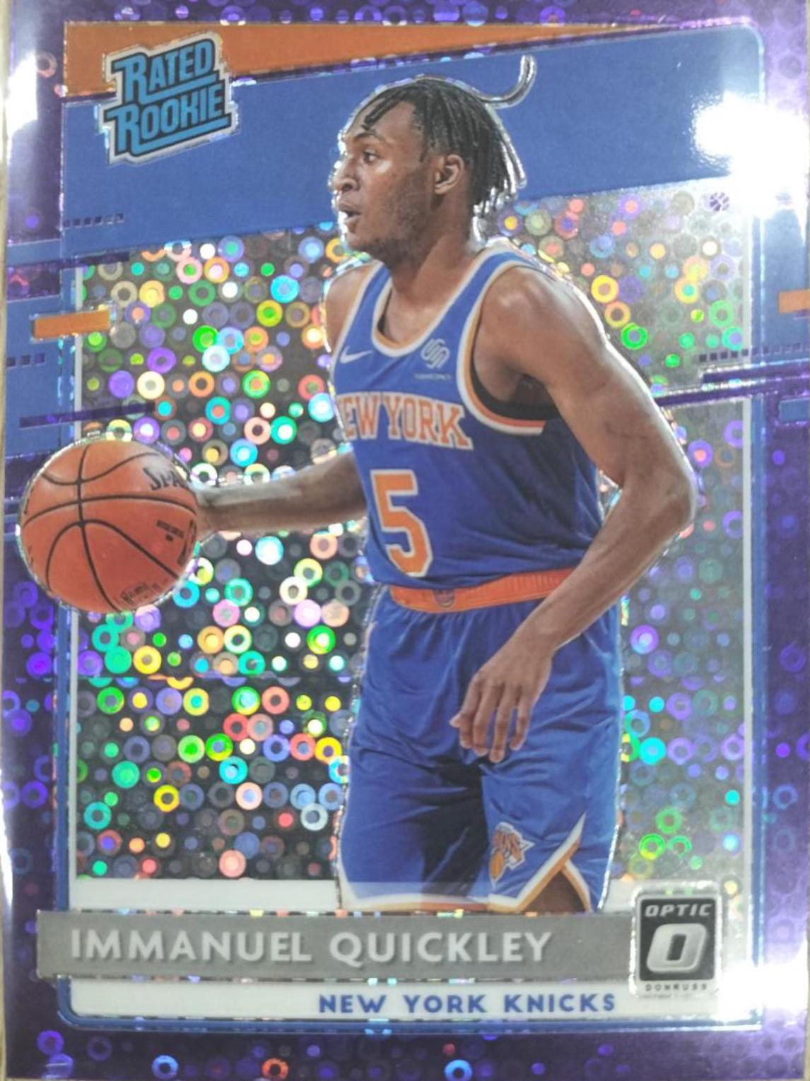 Immanuel Quickley [Fast Break Purple] #175