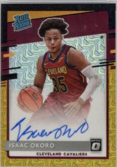 Isaac Okoro [Autograph Choice Black Gold] #155