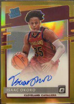 Isaac Okoro [Autograph Gold] #155