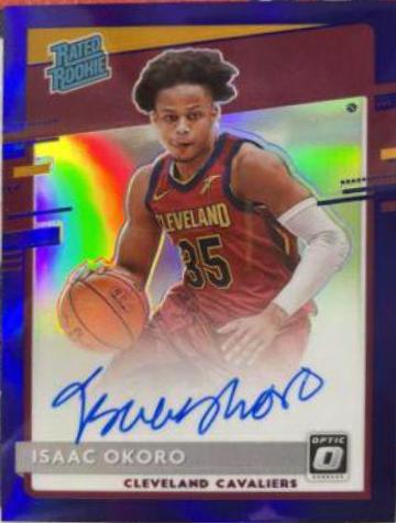 Isaac Okoro [Autograph Purple] #155
