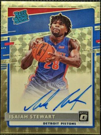 Isaiah Stewart [Autograph Gold] #166