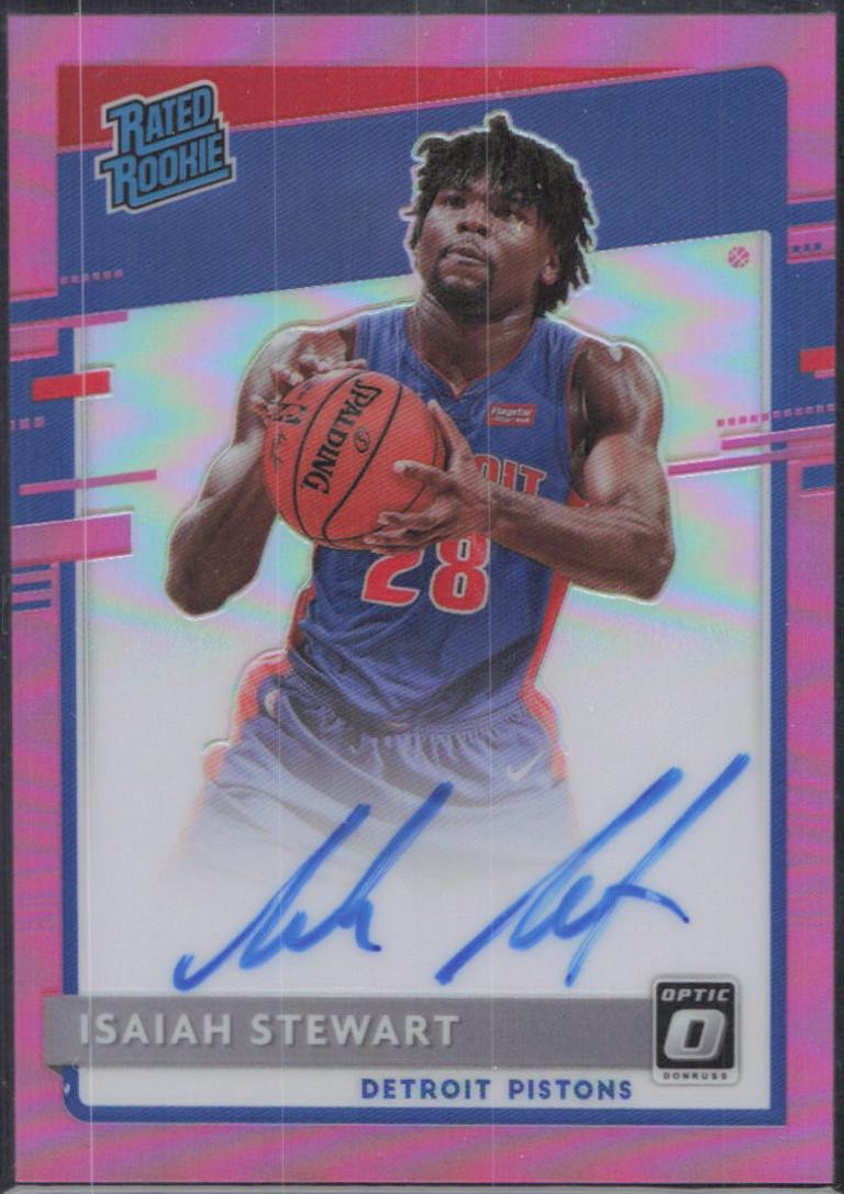 Isaiah Stewart [Autograph Pink] #166