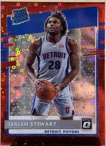 Isaiah Stewart [Fast Break Red] #166
