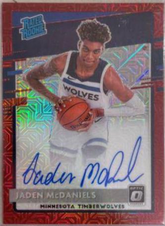 Jaden McDaniels [Autograph Choice] #178