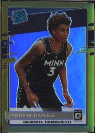 Jaden McDaniels [Autograph Gold] #178