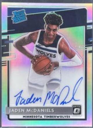 Jaden McDaniels [Autograph Holo] #178