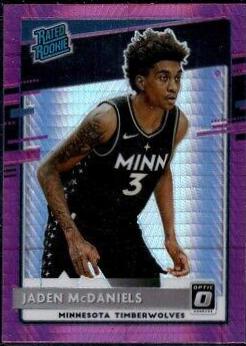 Jaden McDaniels [Autograph Pink] #178