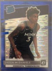 Jaden McDaniels [Blue Pulsar] #178