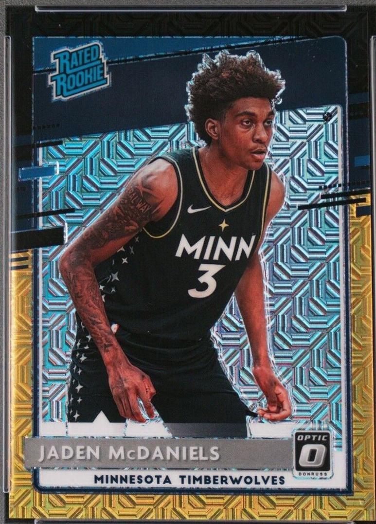 Jaden McDaniels [Choice Black Gold] #178