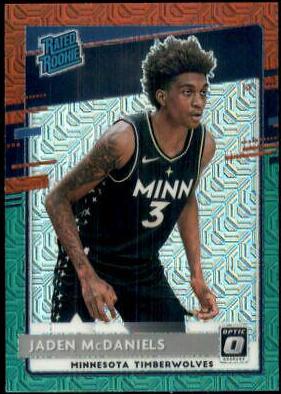 Jaden McDaniels [Choice Red Green] #178