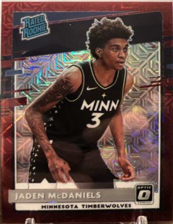 Jaden McDaniels [Choice Red] #178