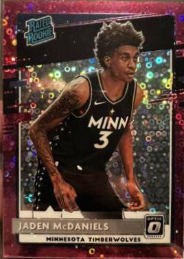 Jaden McDaniels [Fast Break Pink] #178
