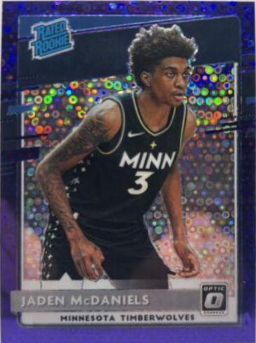 Jaden McDaniels [Fast Break Purple] #178