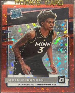 Jaden McDaniels [Fast Break Red] #178